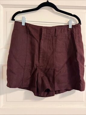 100% Linen  Shorts Madewell